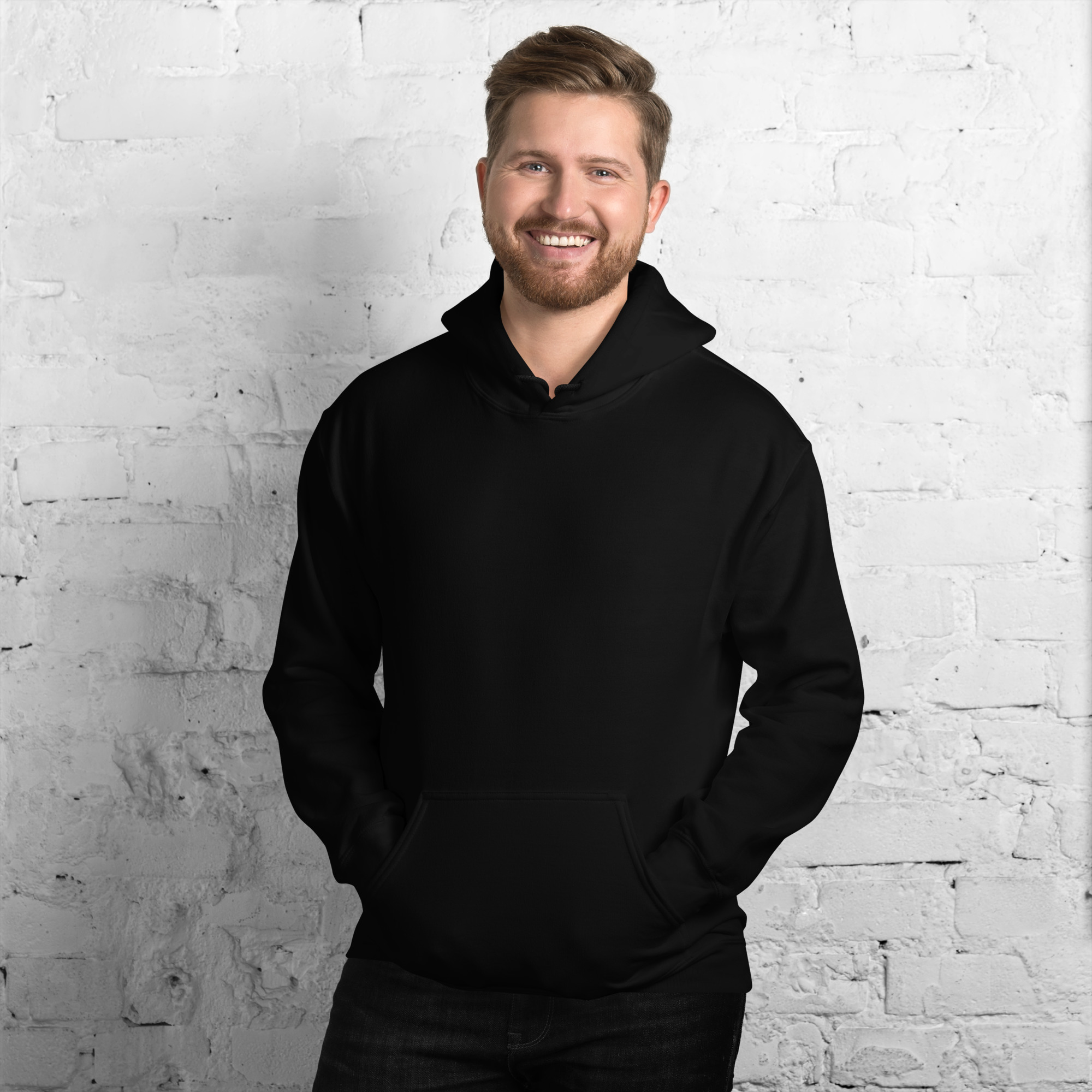 Unisex Heavy Blend Hoodie Black Front 698caf5d2b389.jpg